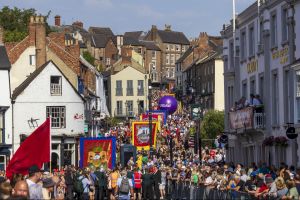 The march, Durham Miners' Gala 2024
